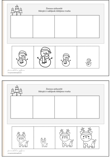 Smulkioji motorika iškirpk klijuok ikimokyklinukams darželinukams priešmokyklinukams