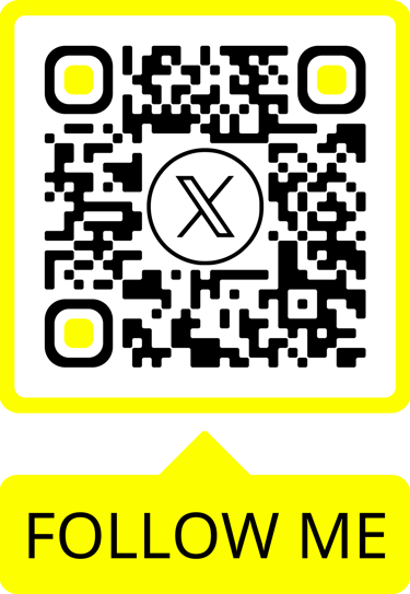 wiederverwendbarer qr-code - beispiel SOCIAL MEDIA Konto Kampagne