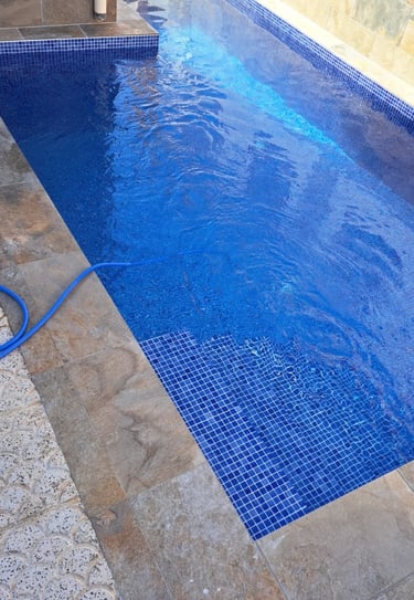 Salzwater pool in La Marina mit Bodenheizung Costa Blanca