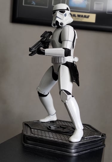 Figurine résine fanart cinéma Star wars Stormtrooper