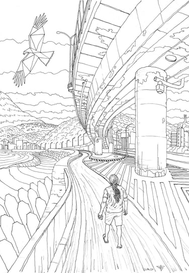 藝術家林仁亞的插圖