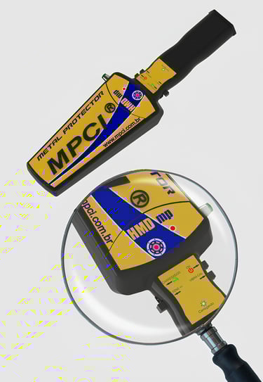 detector de metais portatil