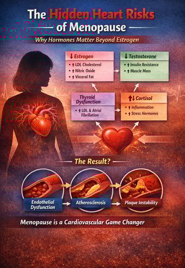 Hormones and Heart Disease in Women: Hidden Risks After Menopause