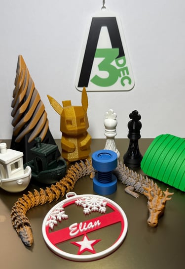 Décorations impression 3D