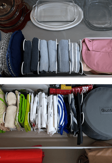 cajón bolsas después