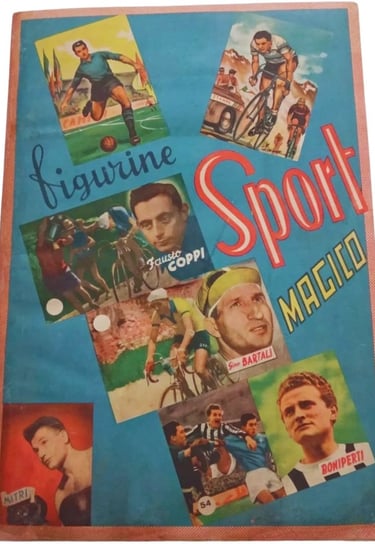 1953 Vecchi Lampo Sport Magico 3 Dimensioni Figurina Sports cards album (Italy)