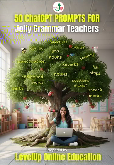 LevelUp Online Education - AI Prompts Grammar ebook,  Mumbai, Maharashtra, India