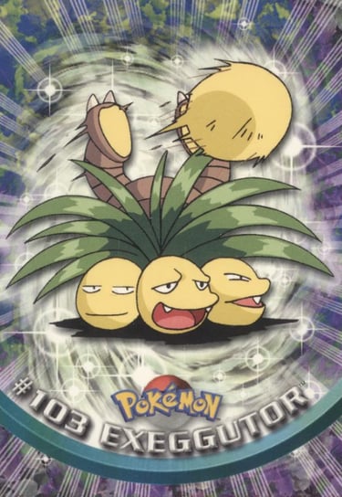 103 Exeggutor Topps Pokémon series 2 US