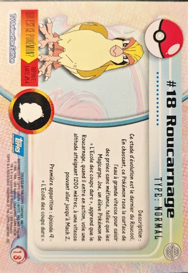 Roucarnage topps serie 1