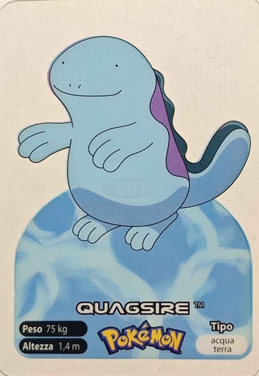 195 Quagsire Lamincards spécial édition