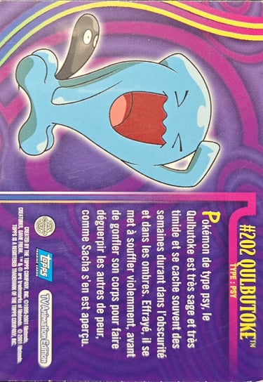 Qulbutoké topps série 3 Jotho