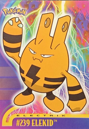 Elekid topps série 3 Johto