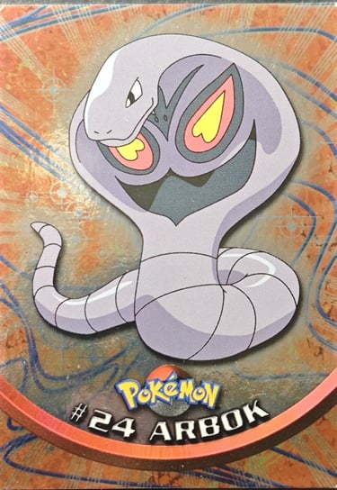 arbok topps serie 1 foil