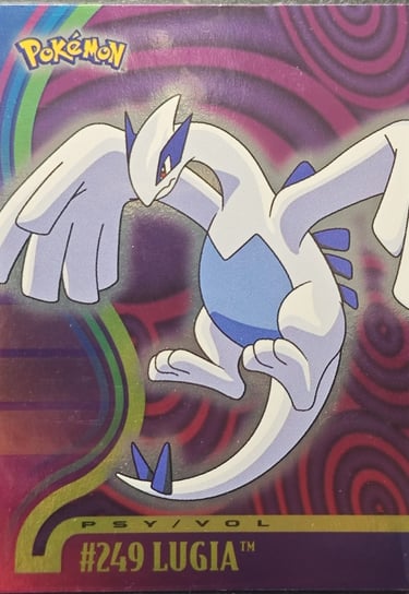 Lugia topps série 3 foil Jotho