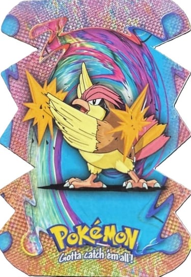 Die Cut EV11 of 12 Pidgeotto Topps Pokémon series 2 US front