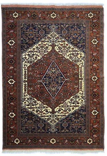 Antique Senneh rug, circa 1910. From The Handmade Rug Company