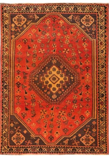 NOMADIC QASHQAI  - 140cm X 105cm (4'7 x 3'5) - HANDMADE RUG COMPANY