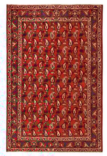 ANTIQUE BAKHTIAR  - 125cm X 85cm (4'1 x 2'10) - ANTIQUE RUGS - HANDMADE RUG COMPANY