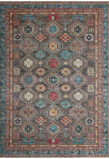 LARGE GENDJE - 389cm x 272cm (12'9 x 8'11) - LARGE RUGS 0- HANDMADE RUG COMPANY