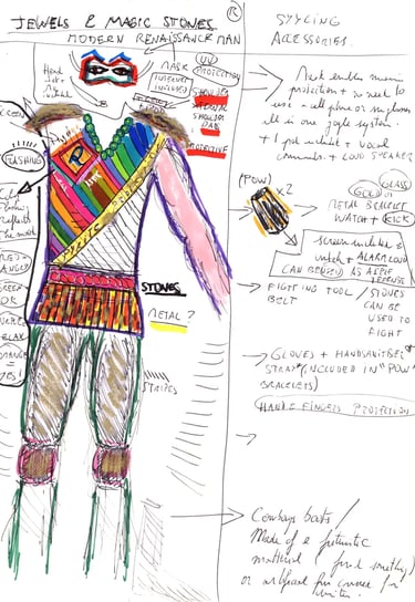 ."THE RENAISSANCE MAN" Artwork by Elkolor aka Raphael Pathe