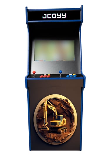 Company Branded Upright Arcade Machine