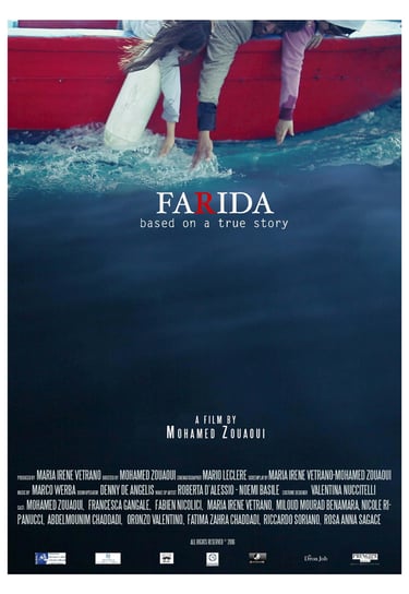 a movie poster for the film farida