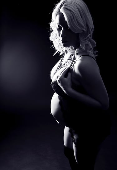 Maternity Boudoir Photography