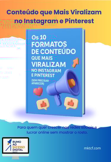 capa colorida laranja e azul