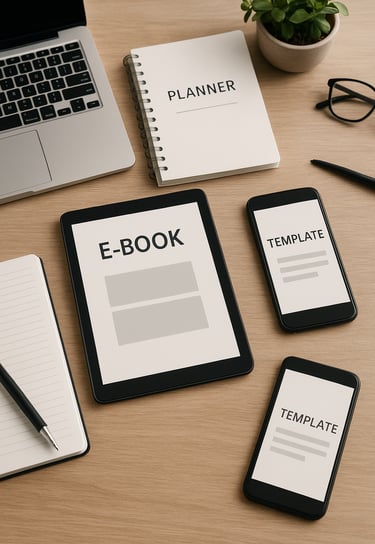 Mockup-vários-produtos-digitais