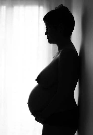Portrait de grossesse dans le beaujolais