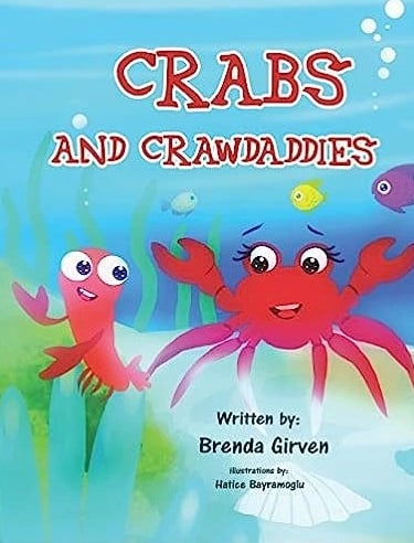 a book with a crab and crabfish on it