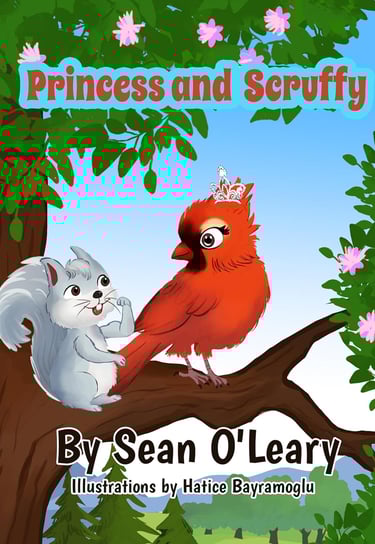  A red cardinal and a square became friends