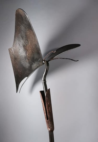 Butterfly having lunch. VahtokArt 2021.