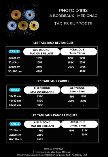 photo iris bordeaux prix