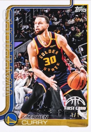Golden Mirror short print 1/1 from 2025 Topps Basketball