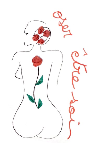Femme osant être qui elle est
