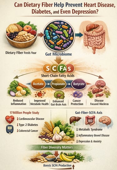 Gut Bacteria and Metabolism: What the 2025 SCFA Breakthrough Study Reveals