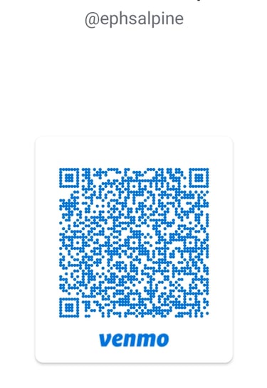 EPHS Alpine Venmo QR Code