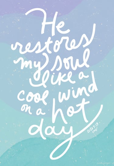 aqua Christian Art to Download