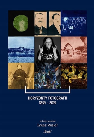 Collage zdjęć na niebieskim tle z białymi napisami