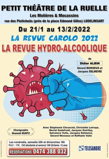 La revue carolo - petit théâtre de la ruelle - 2022