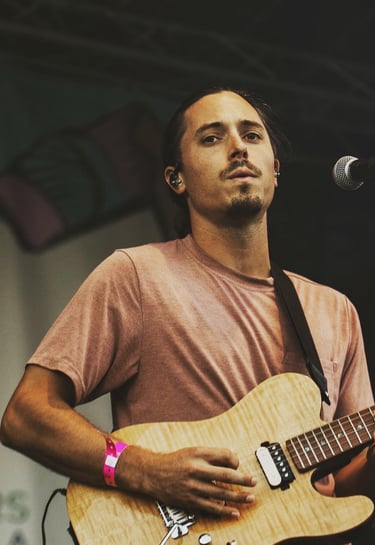 andrew brantley, the orange constant, electric guitarist