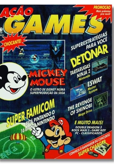 Revista Ação Games edição de Maio de 1991