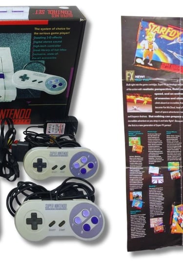 Console de videogame Super Nintendo Entertainment System (SNES ou Super NES), Versão EUA