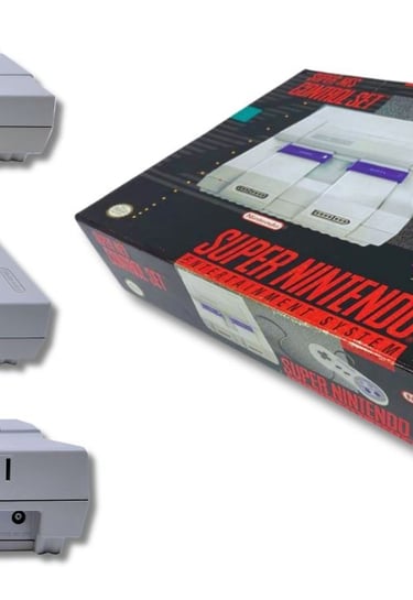 Console de videogame Super Nintendo Entertainment System (SNES ou Super NES), Versão EUA