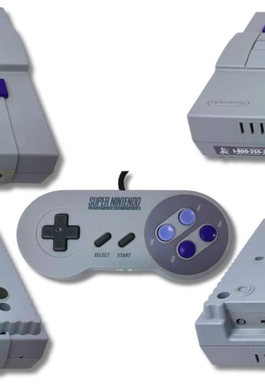 Console de videogame Super Nintendo Entertainment System (SNES ou Super NES), Versão EUA