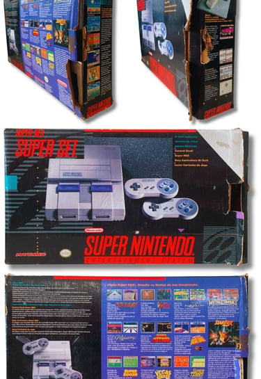 Modelo Super Nintendo Playtronic 1993 Brasil