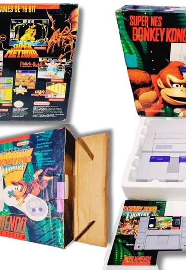 Modelo Super Nintendo Playtronic 1993 Brasil
