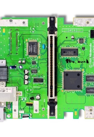 Placa SFC (Nº SNES-CPU-1CHIP-01/02) 1995