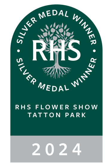 Silver Medal winner at the RHS Tatton Flower Show 2024 for the 'If a Tree Falls Garden'